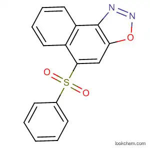 Molecular Structure of 78302-82-6 (Naphth[1,2-d][1,2,3]oxadiazole, 5-(phenylsulfonyl)-)