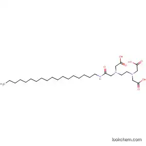 Molecular Structure of 81329-85-3 (Glycine,
N-[2-[bis(carboxymethyl)amino]ethyl]-N-[2-(octadecylamino)-2-oxoethyl]
-)