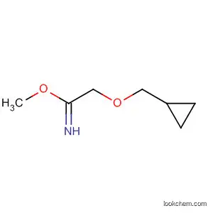 Molecular Structure of 135290-47-0 (Ethanimidic acid, 2-(cyclopropylmethoxy)-, methyl ester)