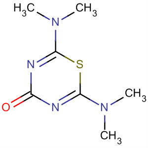 4H-1,3,5-Thiadiazin-4-one, 2,6-bis(dimethylamino)-