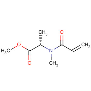 Molecular Structure of 135952-78-2 (L-Alanine, N-methyl-N-(1-oxo-2-propenyl)-, methyl ester)