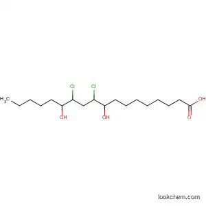 Molecular Structure of 136004-22-3 (Octadecanoic acid, 10,12-dichloro-9,13-dihydroxy-)