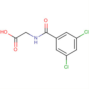 Molecular Structure of 136039-96-8 (Glycine, N-(3,5-dichlorobenzoyl)-)
