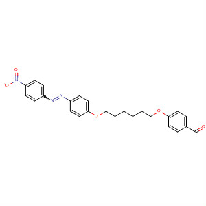 Molecular Structure of 137015-69-1 (Benzaldehyde, 4-[[6-[4-[(4-nitrophenyl)azo]phenoxy]hexyl]oxy]-)