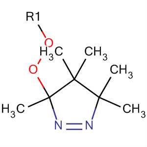 Molecular Structure of 137363-39-4 (Hydroperoxide, 4,5-dihydro-3,4,4,5,5-pentamethyl-3H-pyrazol-3-yl)