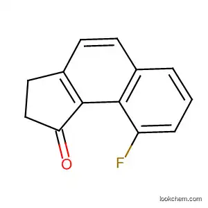 Molecular Structure of 137466-18-3 (1H-Benz[e]inden-1-one, 2,3-dihydro-9-fluoro-)