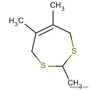 Molecular Structure of 137838-42-7 (1,3-Dithiepin, 4,7-dihydro-2,5,6-trimethyl-)