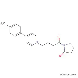 Molecular Structure of 137883-32-0 (2-Pyrrolidinone,
1-[4-[3,6-dihydro-4-(4-methylphenyl)-1(2H)-pyridinyl]-1-oxobutyl]-)