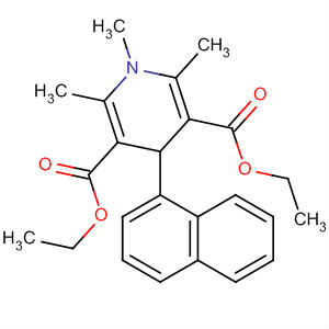 3,5-Pyridinedicarboxylic acid, 1,4-dihydro-1,2,6-trimethyl-4-(1-naphthalenyl)-, diethyl ester