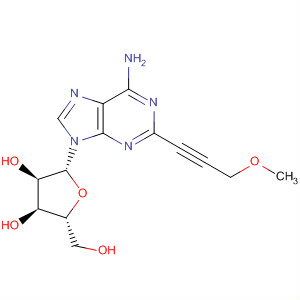 ADENOSINE, 2-(3-METHOXY-1-PROPYNYL)-