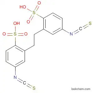 Molecular Structure of 137911-08-1 (Benzenesulfonic acid, 2,2'-(1,2-ethanediyl)bis[4-isothiocyanato-)