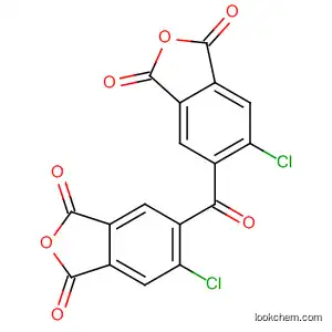 Molecular Structure of 137911-87-6 (1,3-Isobenzofurandione, 5,5'-carbonylbis[6-chloro-)