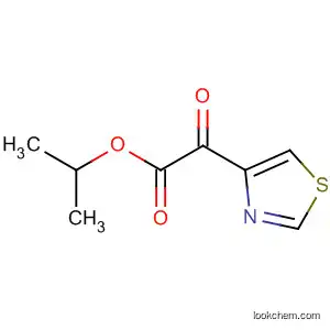 Molecular Structure of 137912-87-9 (4-Thiazoleacetic acid, a-oxo-, 1-methylethyl ester)