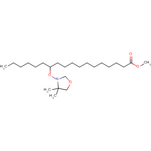 Octadecanoic acid, 12-[(4,4-dimethyl-3-oxazolidinyl)oxy]-, methyl ester