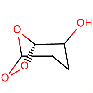 Molecular Structure of 137919-14-3 (6,7,8-Trioxabicyclo[3.2.1]octan-2-ol, exo-)