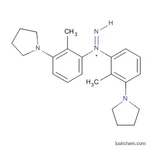 Molecular Structure of 137929-25-0 (Pyrrolidine, 1,1'-[azobis(2-methyl-4,1-phenylene)]bis-, (E)-)