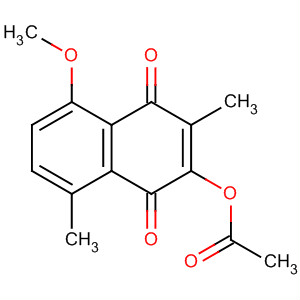 1,4-Naphthalenedione, 2-(acetyloxy)-5-methoxy-3,8-dimethyl-