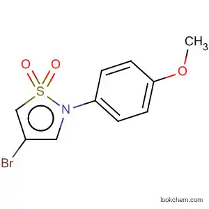 Molecular Structure of 138099-46-4 (Isothiazolidine, 4-bromo-2-(4-methoxyphenyl)-, 1,1-dioxide)