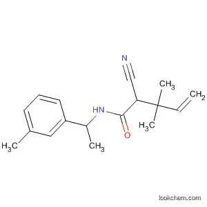 4-Pentenamide, 2-cyano-3,3-dimethyl-N-[1-(3-methylphenyl)ethyl]-