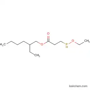Molecular Structure of 138311-44-1 (Propanoic acid, 3-(ethoxyphosphinyl)-, 2-ethylhexyl ester)