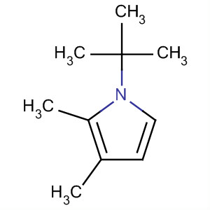 Molecular Structure of 138336-80-8 (1H-Pyrrole, 1-(1,1-dimethylethyl)-2,3-dimethyl-)