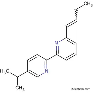 Molecular Structure of 138456-34-5 (2,2'-Bipyridine, 6-(1-butenyl)-5'-(1-methylethyl)-)