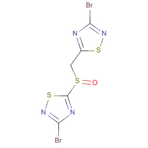 1,2,4-Thiadiazole, 3-bromo-5-[[(3-bromo-1,2,4-thiadiazol-5-yl)methyl]sulfinyl]-