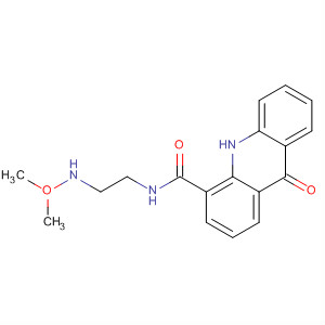 4-Acridinecarboxamide, N-[2-(dimethyloxidoamino)ethyl]-9,10-dihydro-9-oxo-