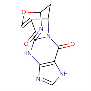 Molecular Structure of 138555-45-0 (6,10-Methano-10H-[1,3,5]oxadiazocino[5,4-a]purine-9-carboxaldehyde
, 1,4,6,12-tetrahydro-12-oxo-)