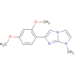Molecular Structure of 138555-54-1 (1H-Imidazo[1,2-a]imidazole, 6-(2,4-dimethoxyphenyl)-1-methyl-)