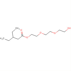 Molecular Structure of 138579-67-6 (Pentanoic acid, 3-ethyl-, 2-[2-(2-hydroxyethoxy)ethoxy]ethyl ester)