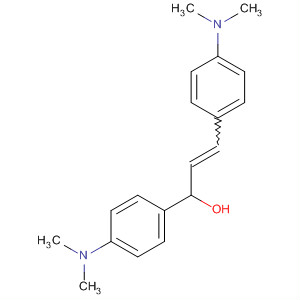 Molecular Structure of 138590-77-9 (Benzenemethanol,
4-(dimethylamino)-a-[2-[4-(dimethylamino)phenyl]ethenyl]-)