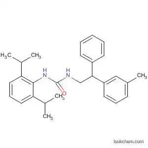 Molecular Structure of 138656-89-0 (Urea,
N-[2,6-bis(1-methylethyl)phenyl]-N'-[2-(3-methylphenyl)-2-phenylethyl]-)
