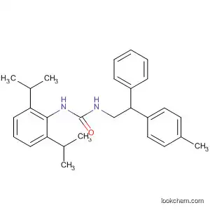Molecular Structure of 138656-91-4 (Urea,
N-[2,6-bis(1-methylethyl)phenyl]-N'-[2-(4-methylphenyl)-2-phenylethyl]-)