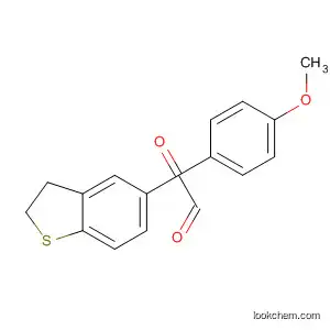 Molecular Structure of 138737-89-0 (Ethanedione, (2,3-dihydrobenzo[b]thien-5-yl)(4-methoxyphenyl)-)