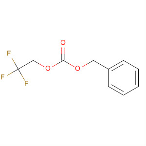 Molecular Structure of 138769-40-1 (Carbonic acid, phenylmethyl 2,2,2-trifluoroethyl ester)