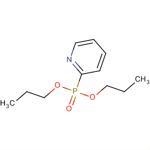 Molecular Structure of 138912-27-3 (Phosphonic acid, 2-pyridinyl-, dipropyl ester)