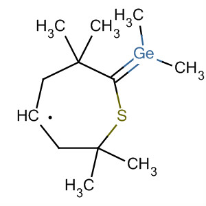 Molecular Structure of 138912-33-1 (4-Thiepinyl,
5-(dimethylgermylene)-2,3,6,7-tetrahydro-3,3,6,6-tetramethyl-)