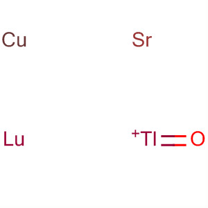 Molecular Structure of 138933-20-7 (Copper lutetium strontium thallium oxide)
