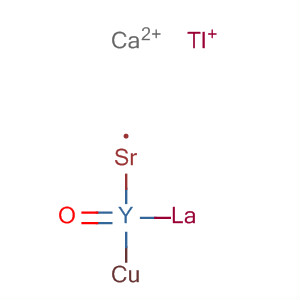 Molecular Structure of 138933-24-1 (Calcium copper lanthanum strontium thallium yttrium oxide)