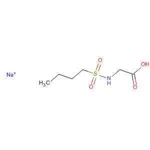 Molecular Structure of 138948-62-6 (Glycine, N-(butylsulfonyl)-, monosodium salt)