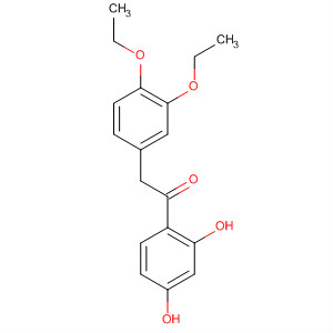 Molecular Structure of 138948-69-3 (Ethanone, 2-(3,4-diethoxyphenyl)-1-(2,4-dihydroxyphenyl)-)