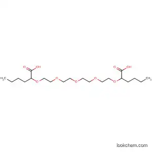 Molecular Structure of 139159-73-2 (3,6,9,12,15-Pentaoxaheptadecanedioic acid, 2,16-dibutyl-)