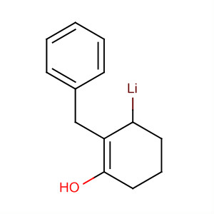 Molecular Structure of 139620-19-2 (1-Cyclohexen-1-ol, 2-(phenylmethyl)-, lithium salt)