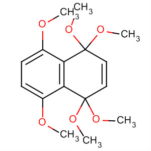 Molecular Structure of 139903-72-3 (Naphthalene, 1,4-dihydro-1,1,4,4,5,8-hexamethoxy-)