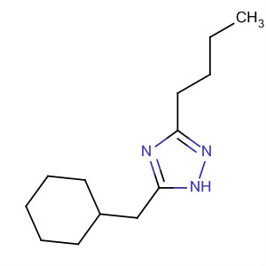 1H-1,2,4-Triazole, 3-butyl-5-(cyclohexylmethyl)-