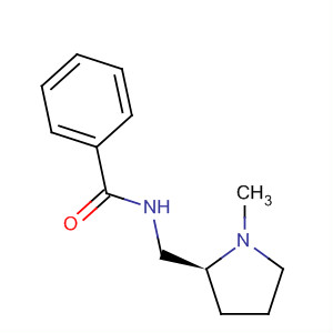 Molecular Structure of 140660-08-8 (Benzamide, N-[(1-methyl-2-pyrrolidinyl)methyl]-, (S)-)