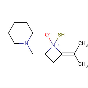 Piperidine, 1-[[4-(1-methylethylidene)-1,1-dioxido-1,2-thiazetidin-2-yl]methyl]-