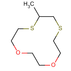 Molecular Structure of 141522-21-6 (1,4-Dioxa-7,10-dithiacyclododecane, 8-methyl-)