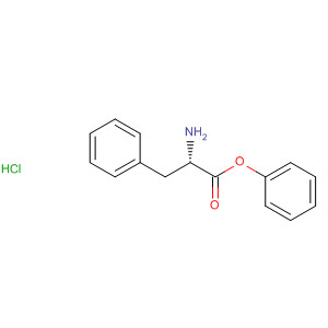 Molecular Structure of 141630-12-8 (L-Phenylalanine, phenyl ester, hydrochloride)